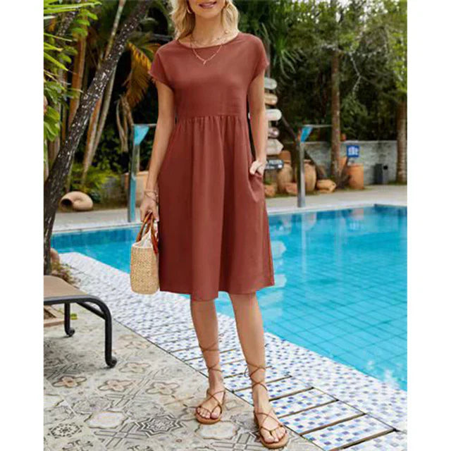 Zanda regular fit - jersey jurk