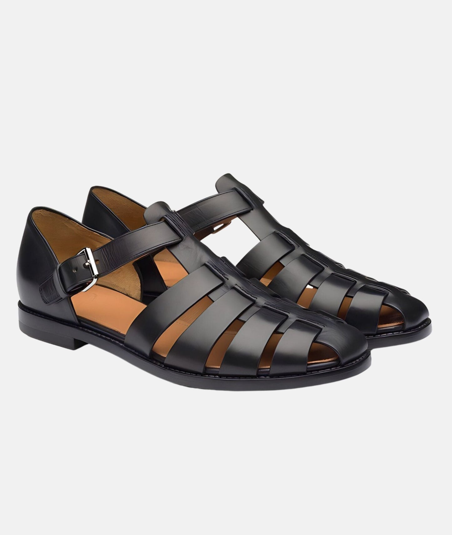 Modieuze sandalen met bandjes en een elegante snit