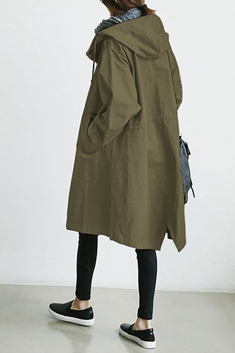 Bellerue - waterdichte trenchcoat met capuchon