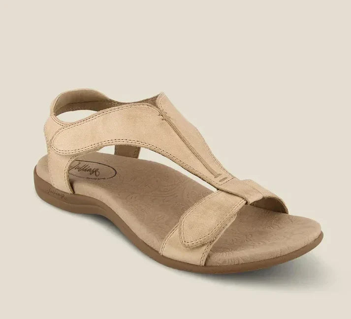 Kathrin - leren schoenen zomer 2023 met verstelbare sandalen