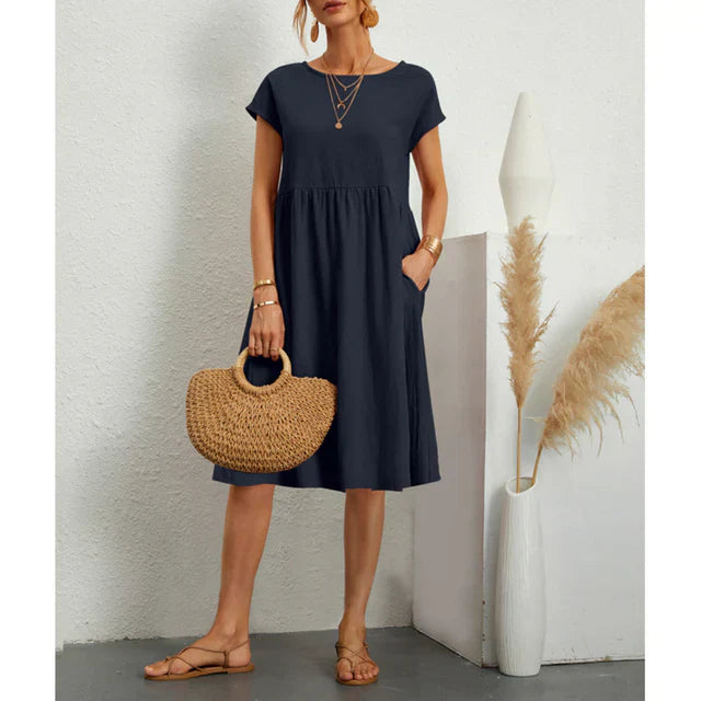 Zanda regular fit - jersey jurk