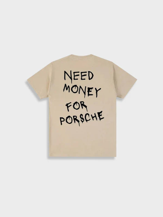 Geld nodig voor een Porsche t-shirt