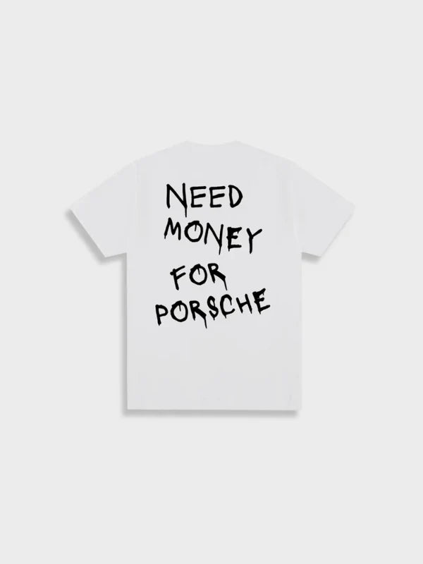 Geld nodig voor een Porsche t-shirt