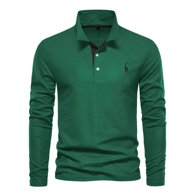 Poloshirt met lange mouwen - lyle