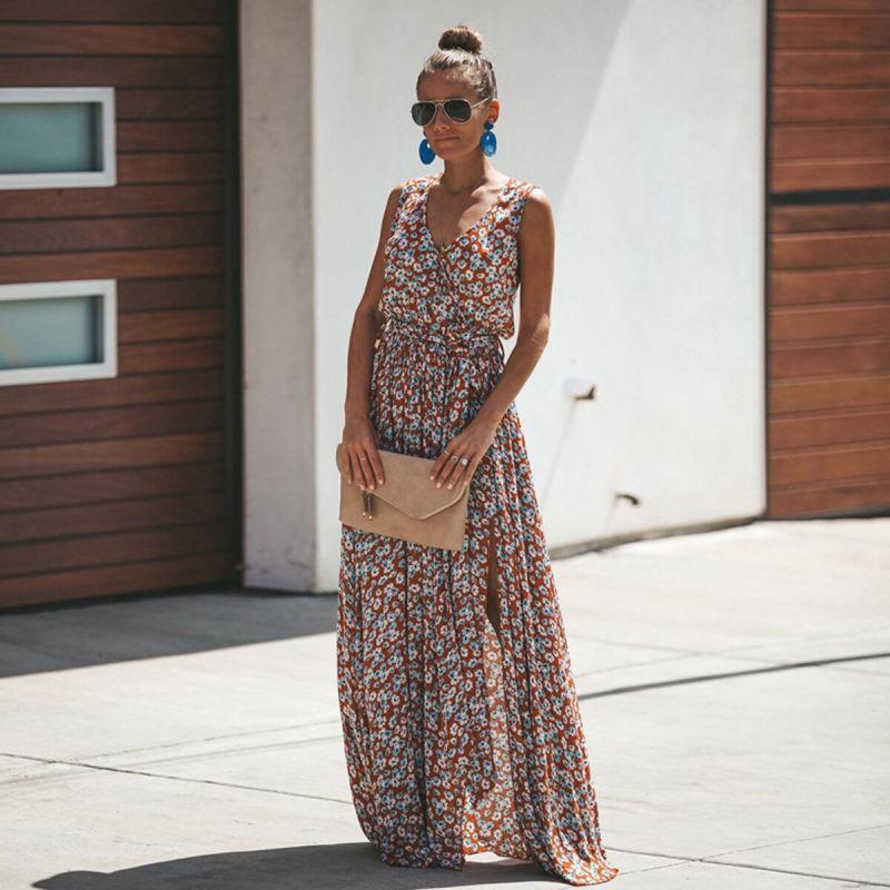 Chique zomer maxi-jurk | selerine