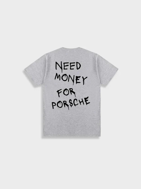 Geld nodig voor een Porsche t-shirt