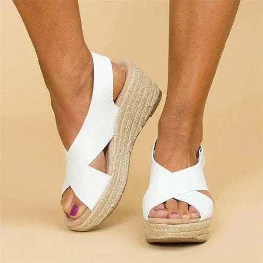 Zomers - chique elegante espadrillesandalen