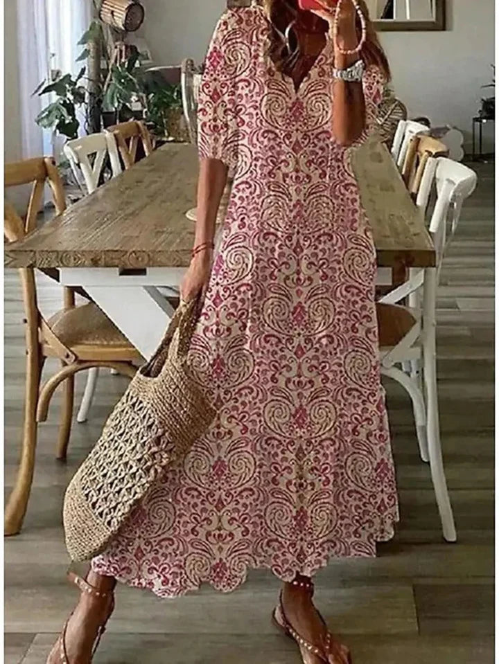 Bettina | Boheemse maxi-jurk